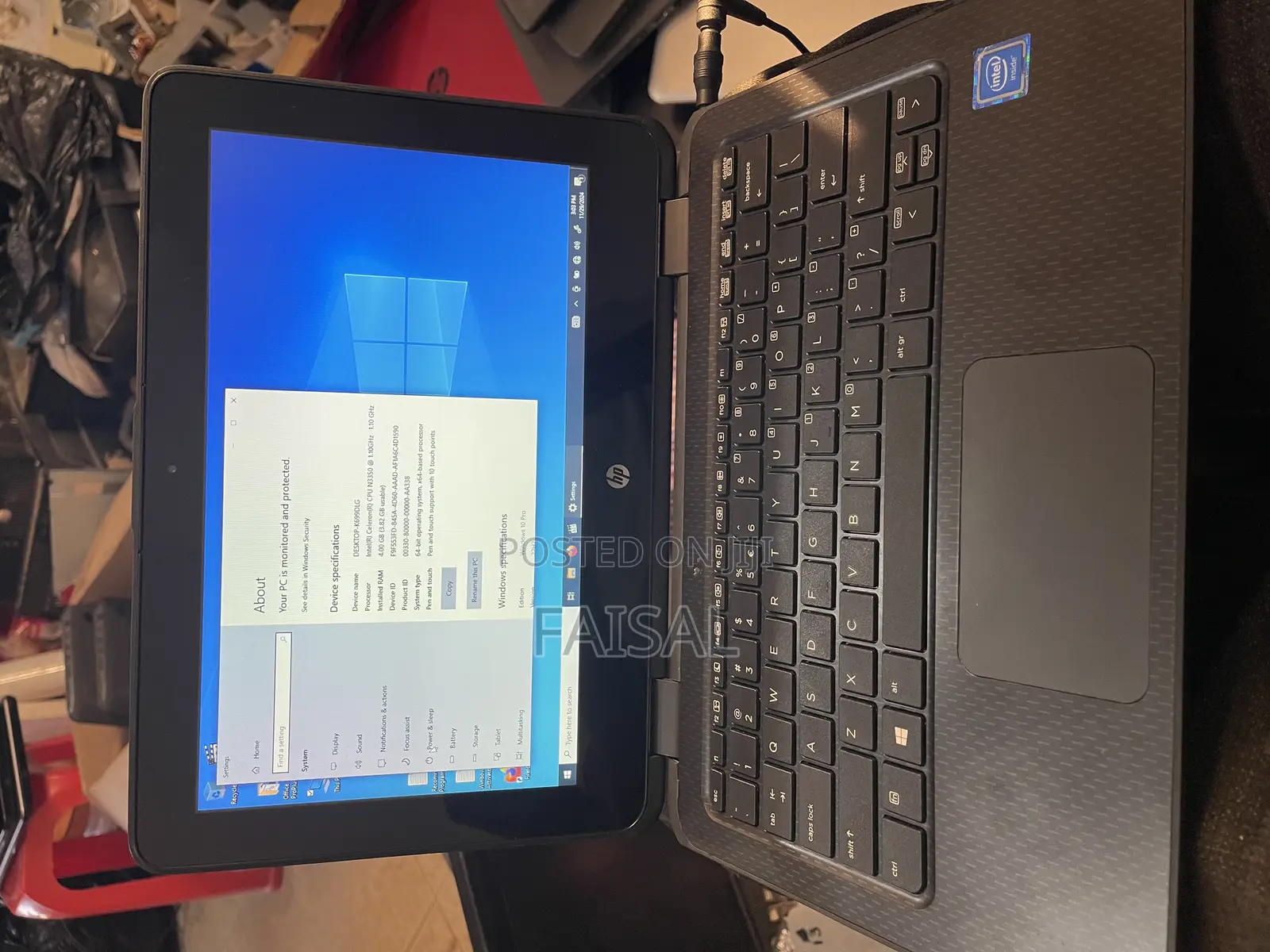 Laptop HP ProBook X360 11 G1 EE 4GB Intel SSD 128GB