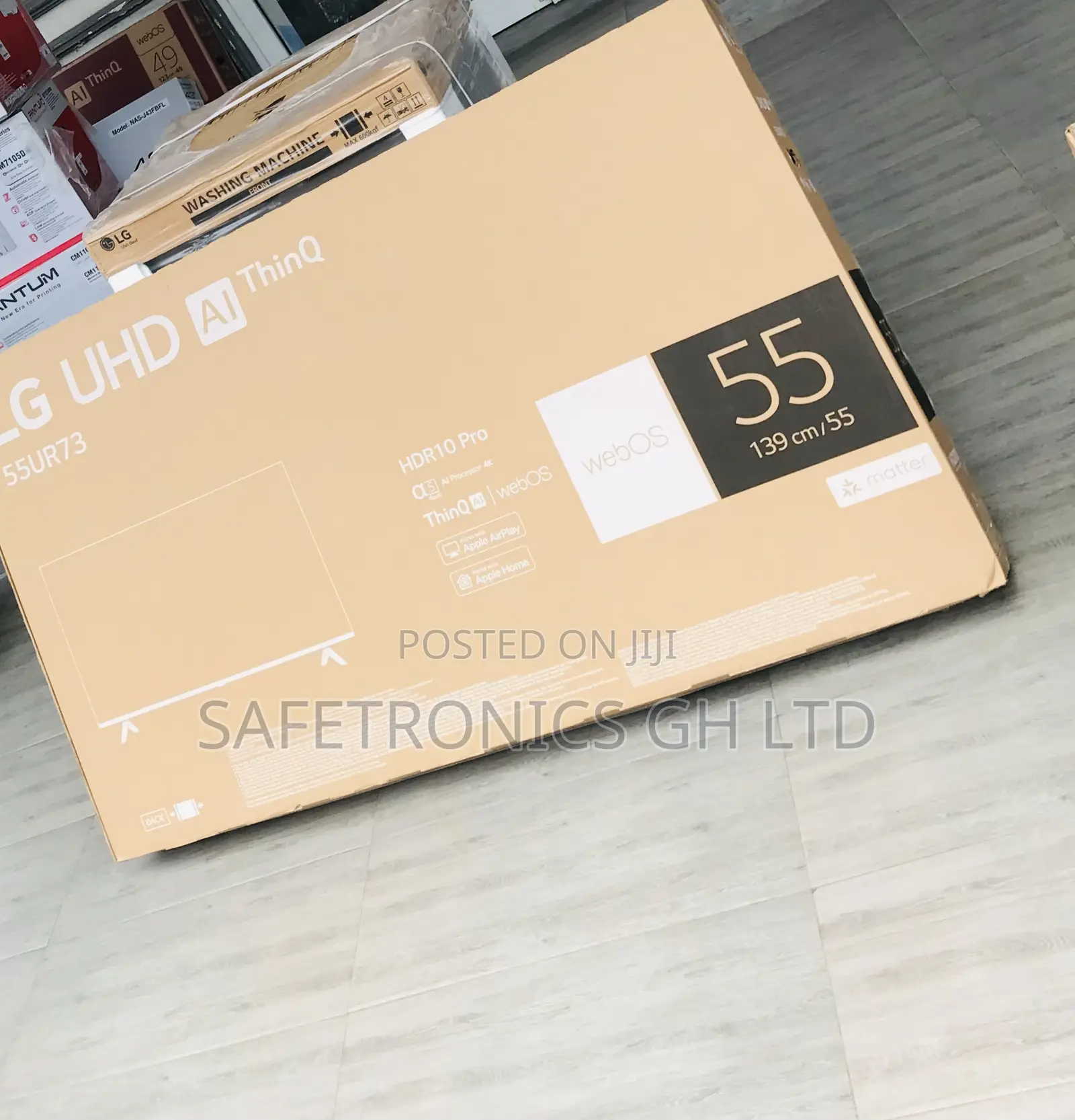 Massive Lg 55 Inch Smart Android Led Uhd Ur73 Tv
