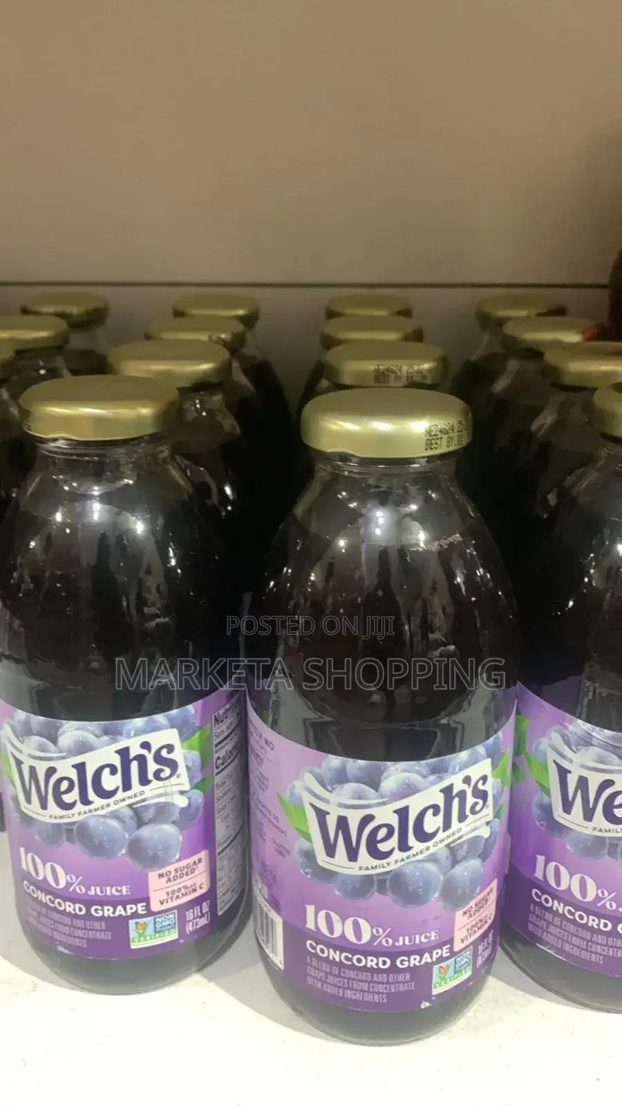 Welch 100% Grape Fruit 473mlx12