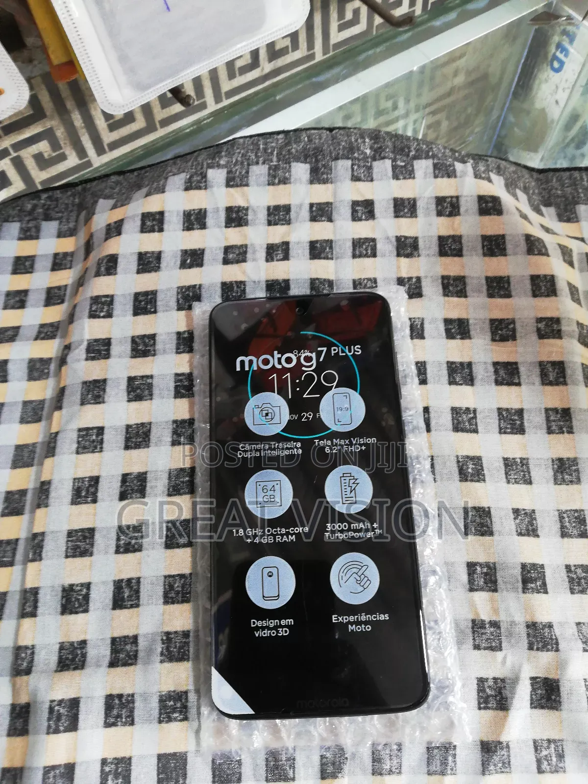 Motorola Moto G7 Plus 64 GB Black