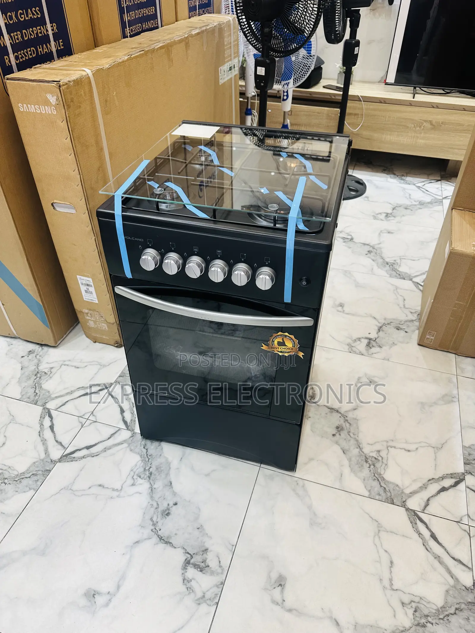 Fantastic New Gas Clack Volcano 4burner