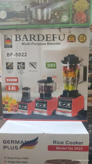Bardefu 3in1 Multipurpose Blender
