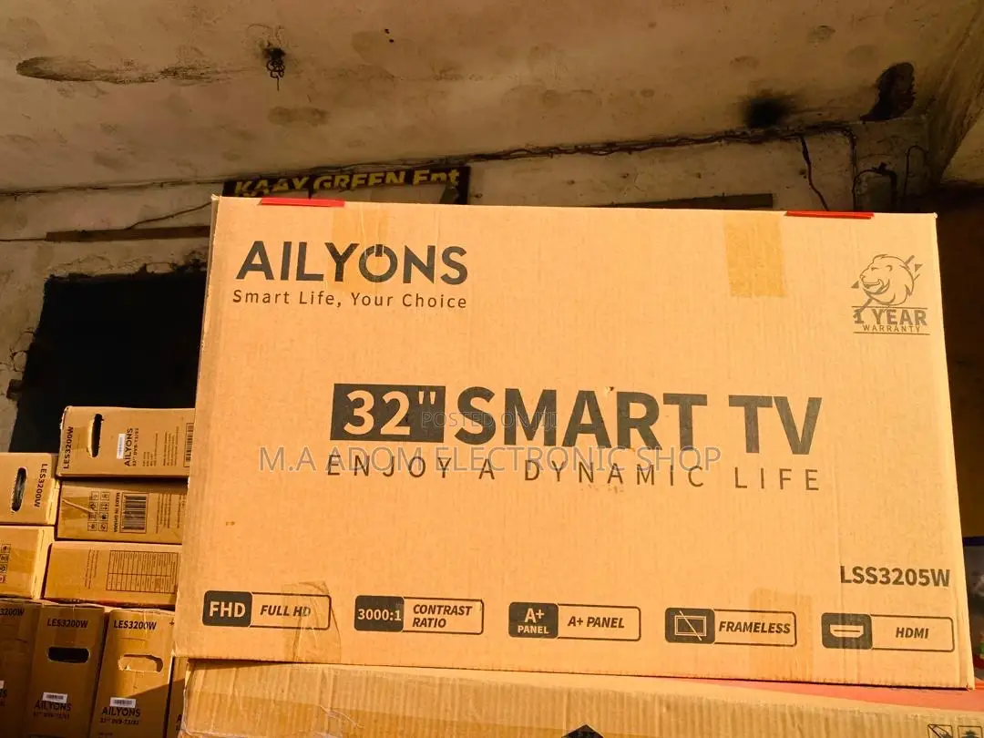 Ailyons 32" Smart LED TV: Your Compact Home Theater