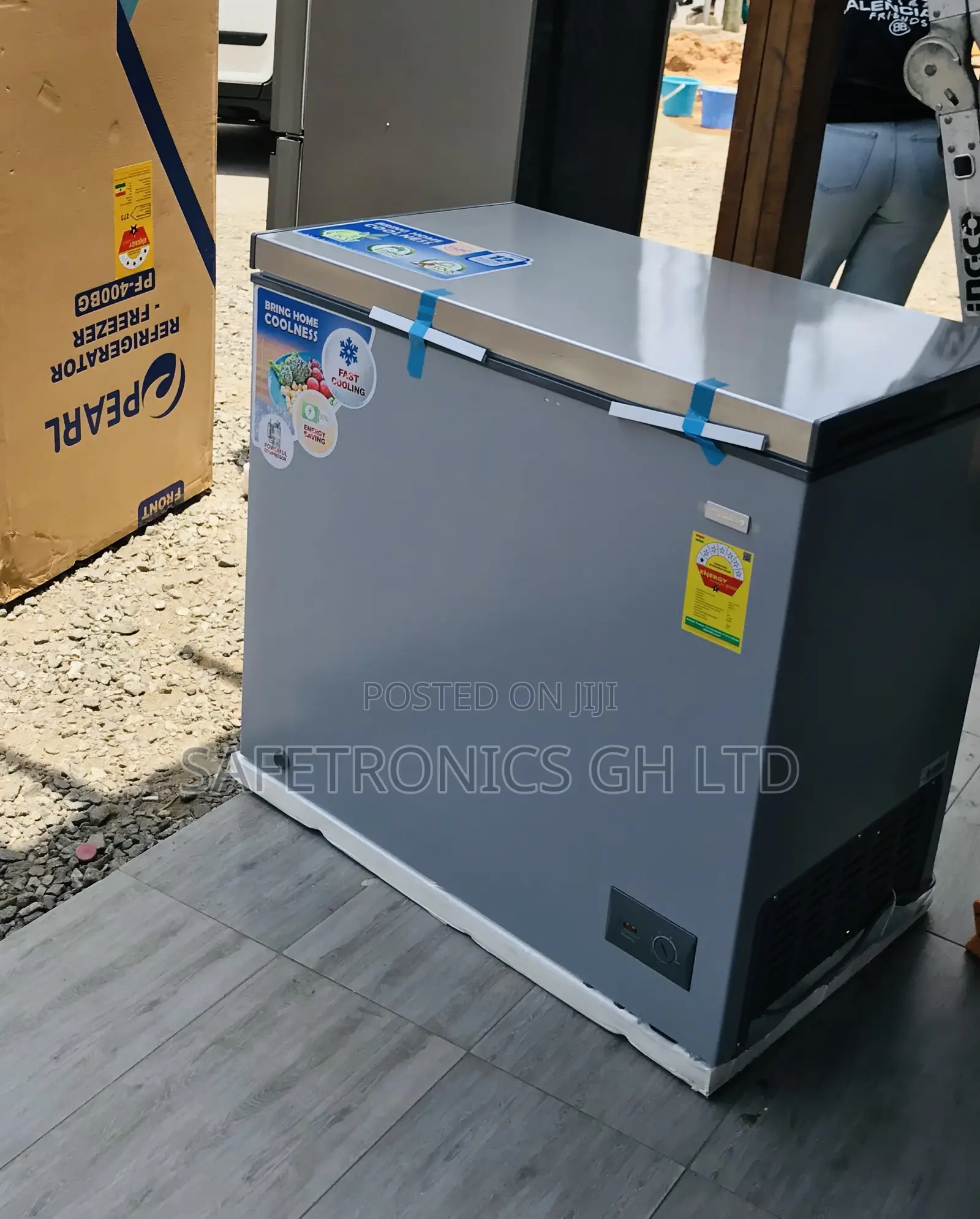 100% CFC Free 1 Door Freezer Nasco Nas-250 198L