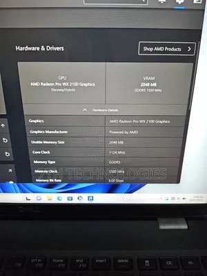Laptop Dell 16GB Intel Core I7 SSD 256GB