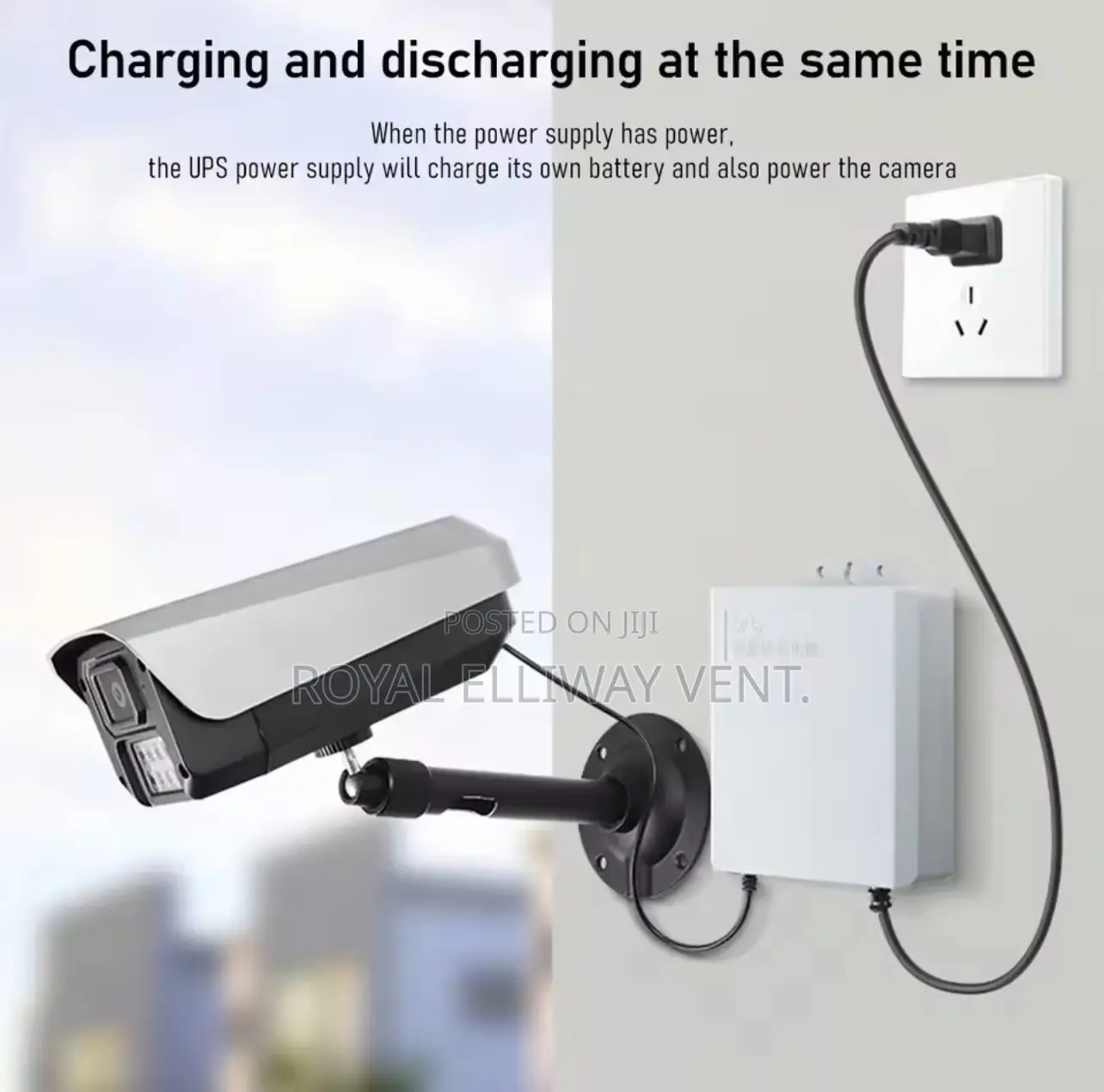 Power Bank for Router and CCTV