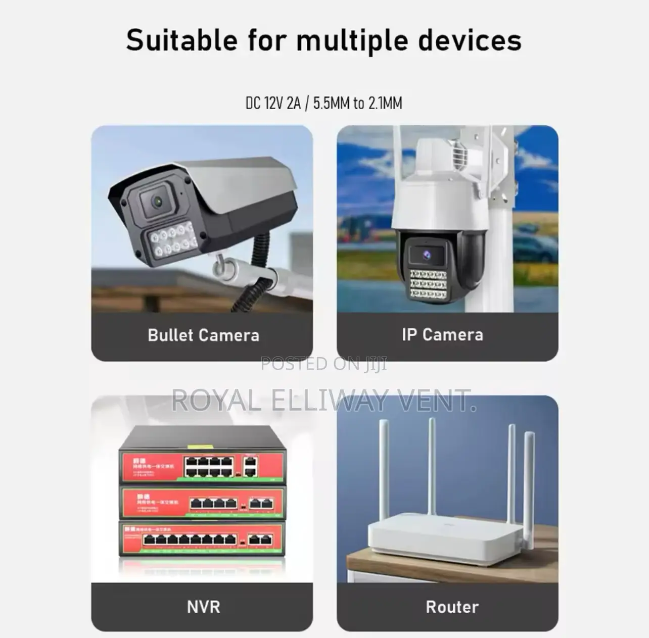 Power Bank for Router and CCTV