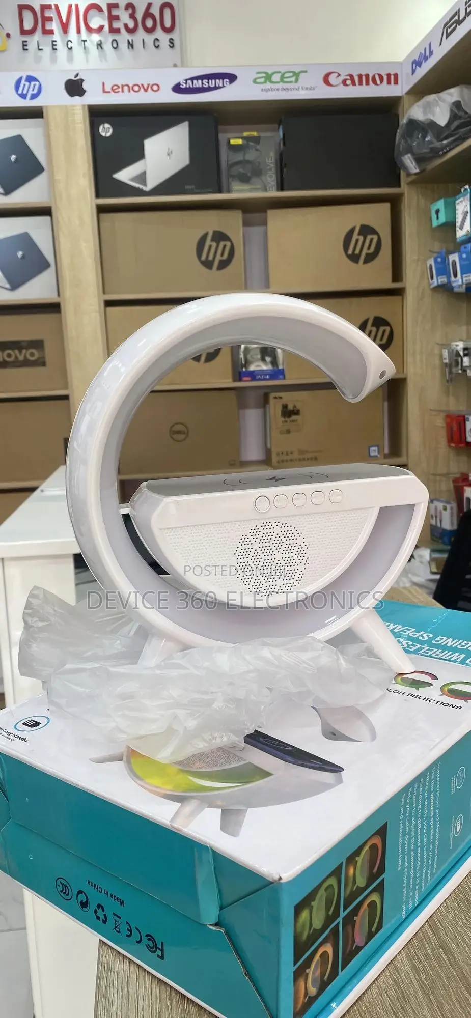 Led Wireless Charging Speakers