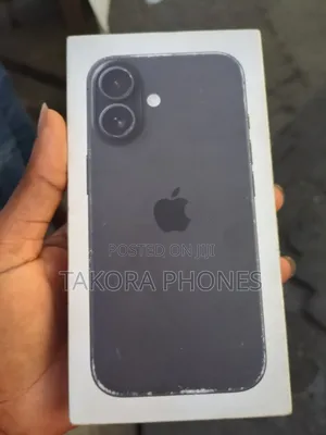 New Apple iPhone 16 128 GB Black