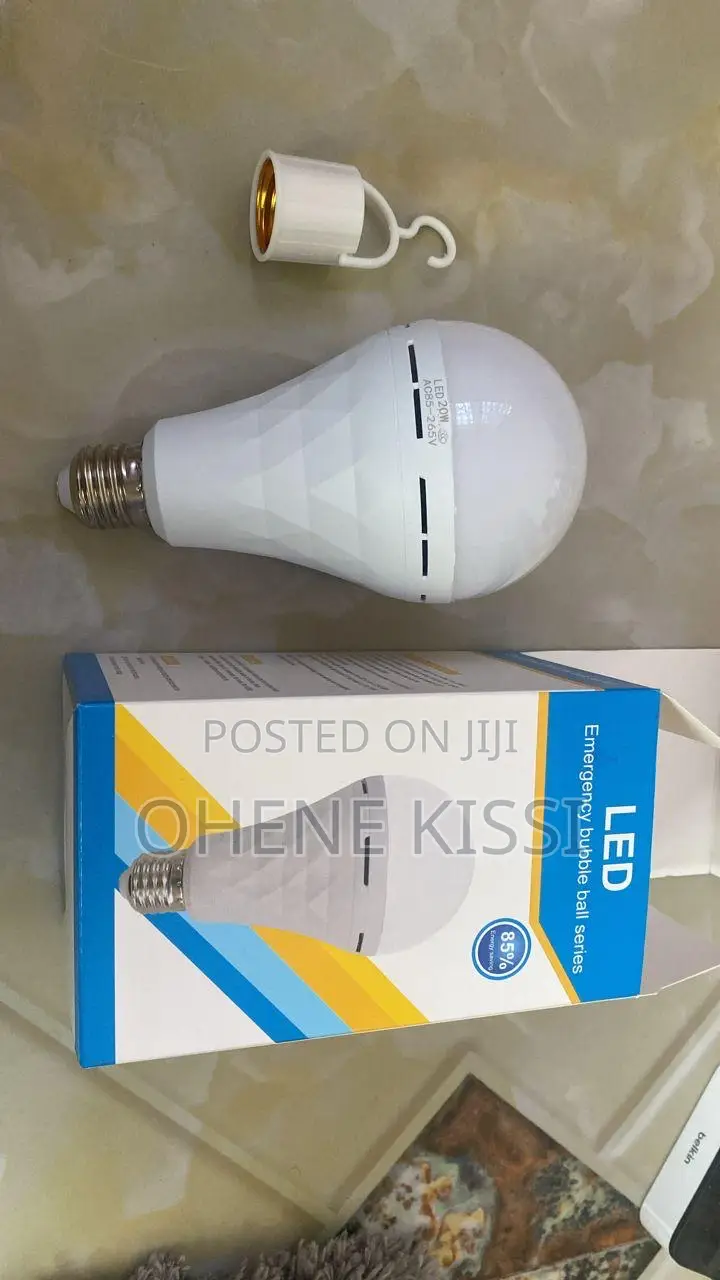 Emergency Rechargeable Electrical Bulb