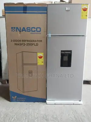 Nasco Fridge Top Freezer 210litres With Water Dispenser