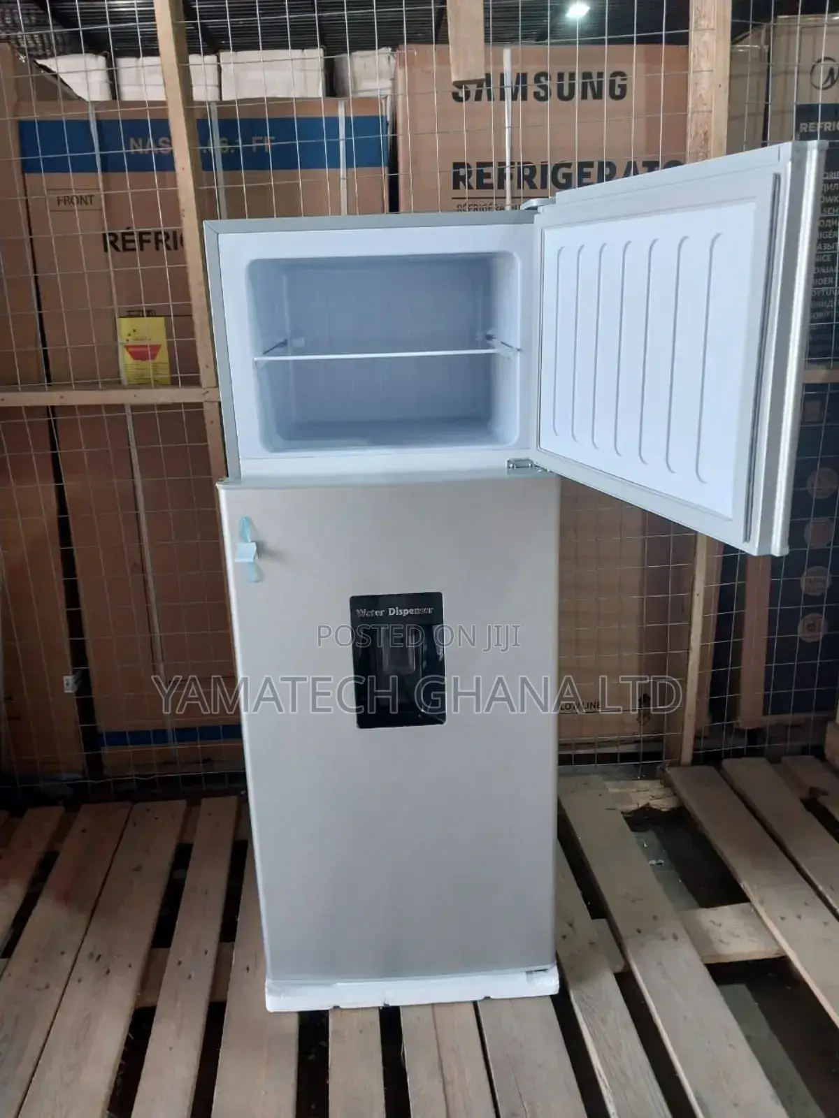Nasco Fridge Top Freezer 210litres With Water Dispenser