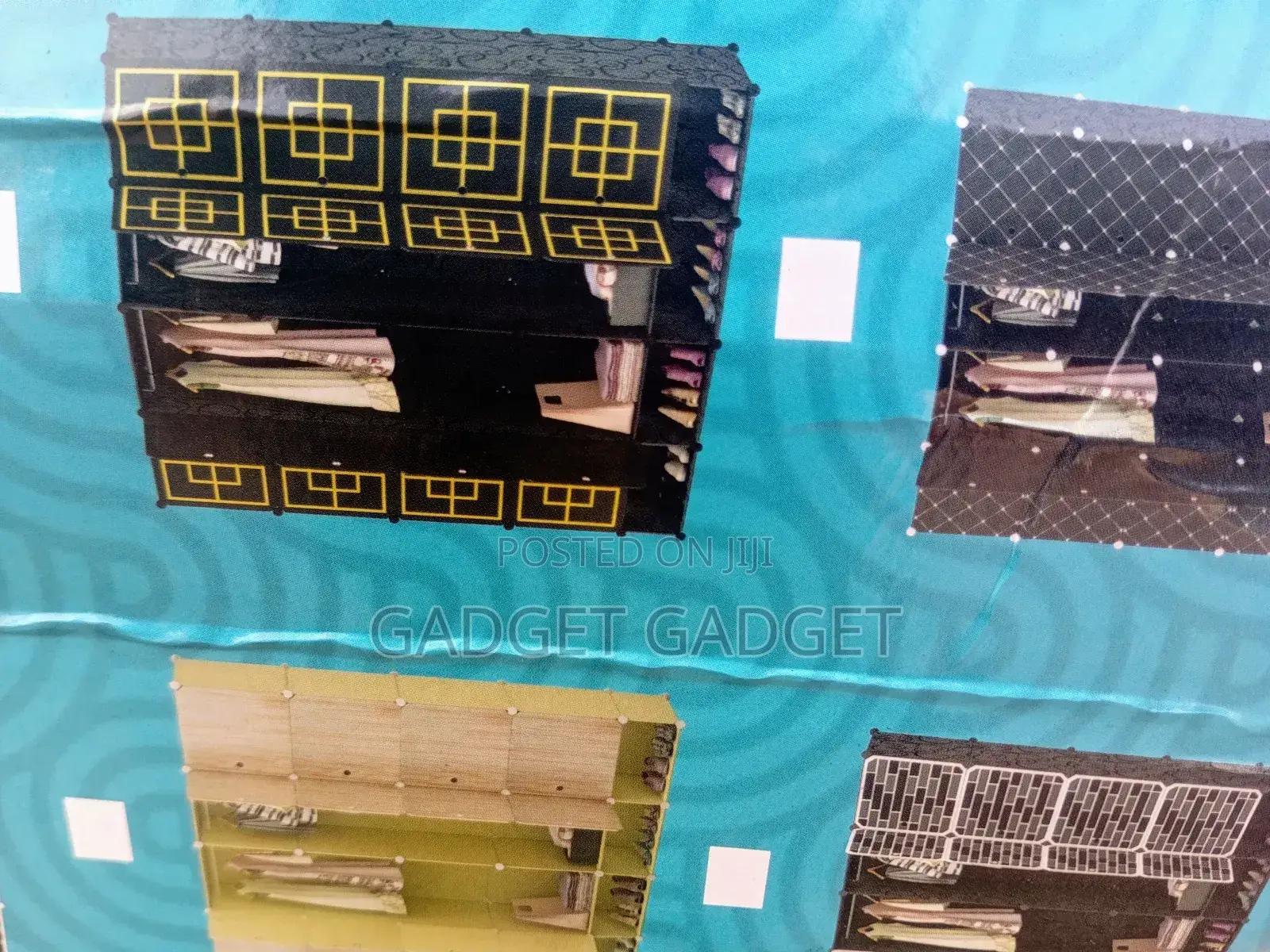 20 Cubes Plastic Wardrobe