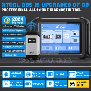 Xtool D9s Professional Car Diagnostic Scanner and Programer