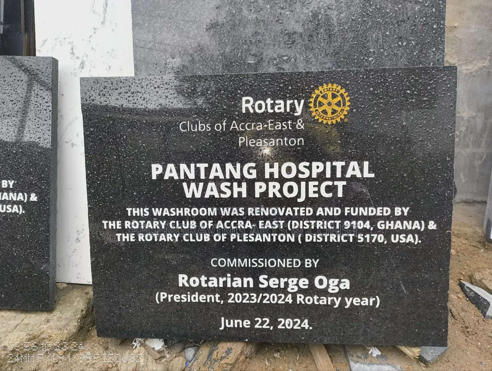 Granite, Marble and Tile Plaque