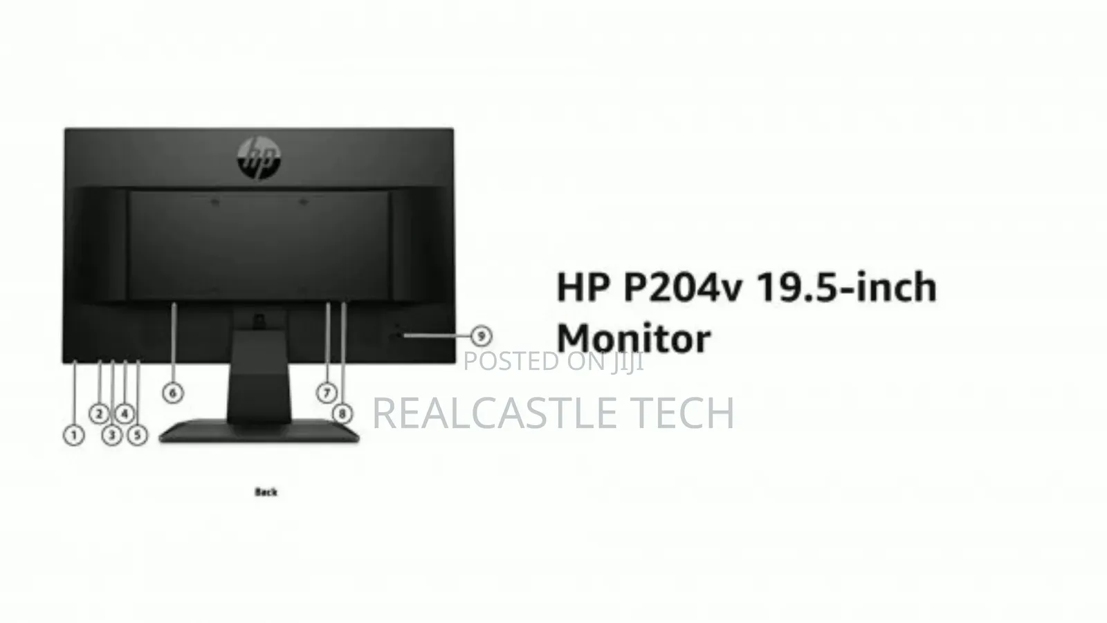 Hp-P204v Full Hd Monitor