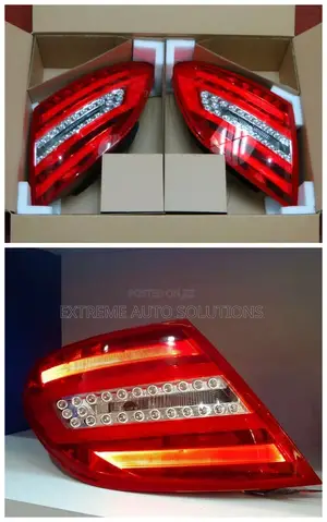 Led Tail Lights Lamp Pair For Mercedes Benz C Class C250
