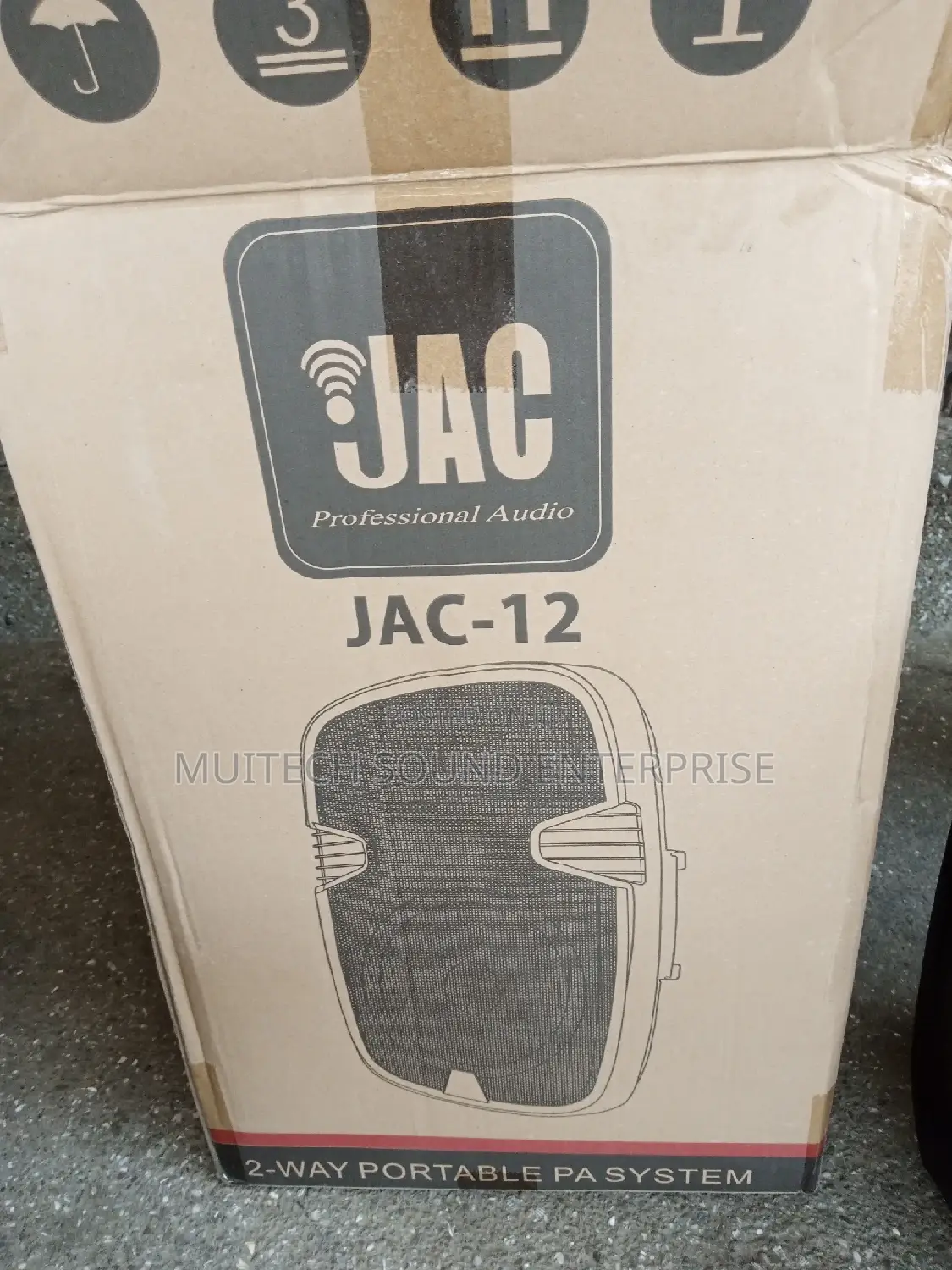 Jac Rechargeable Speaker '12' Inches