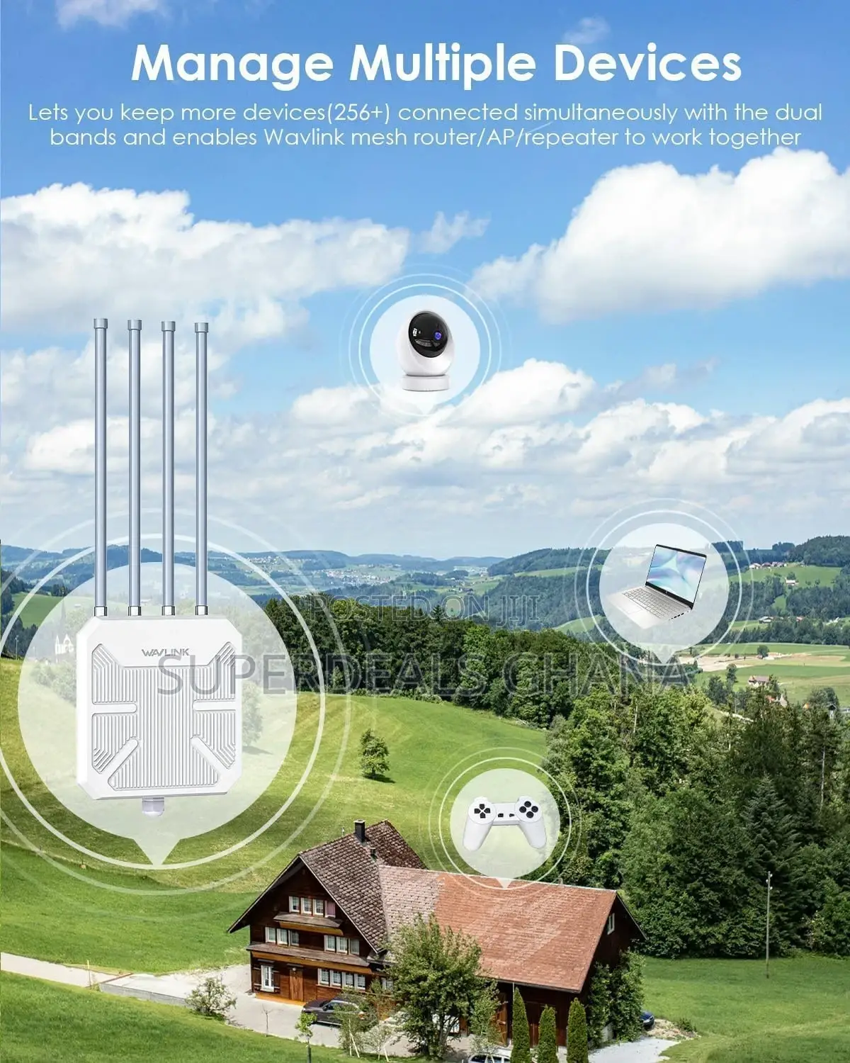 Wavlink Ax3000 Wifi 6 Wireless Outdoor Wireless Access Point