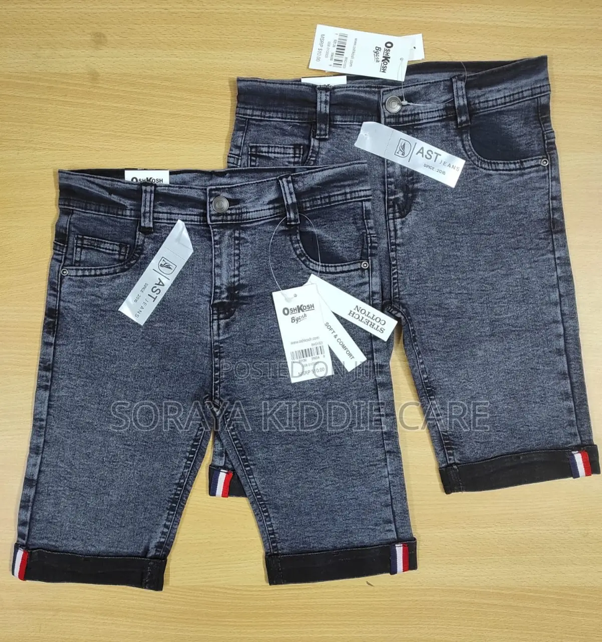 Kids Faded Jeans Shots