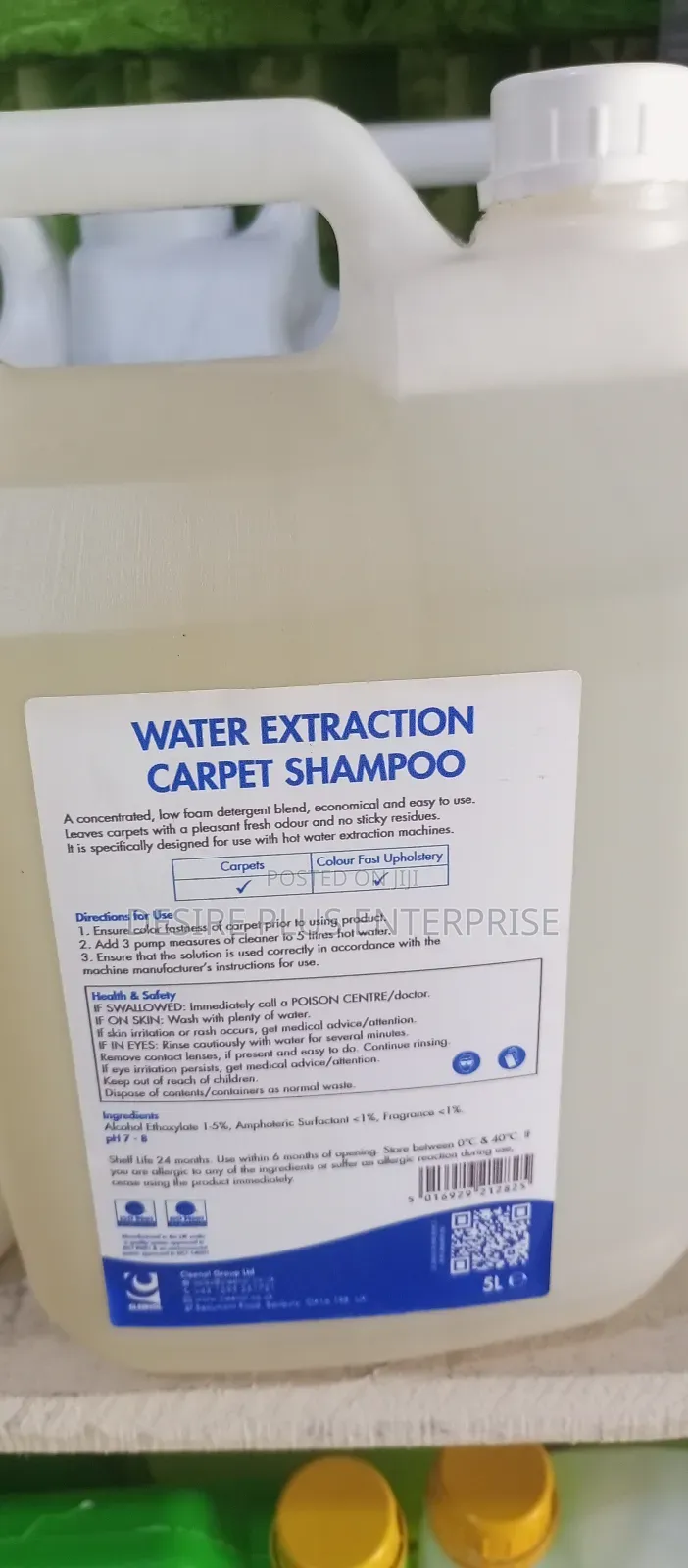 Carpet Extraction Shampoo