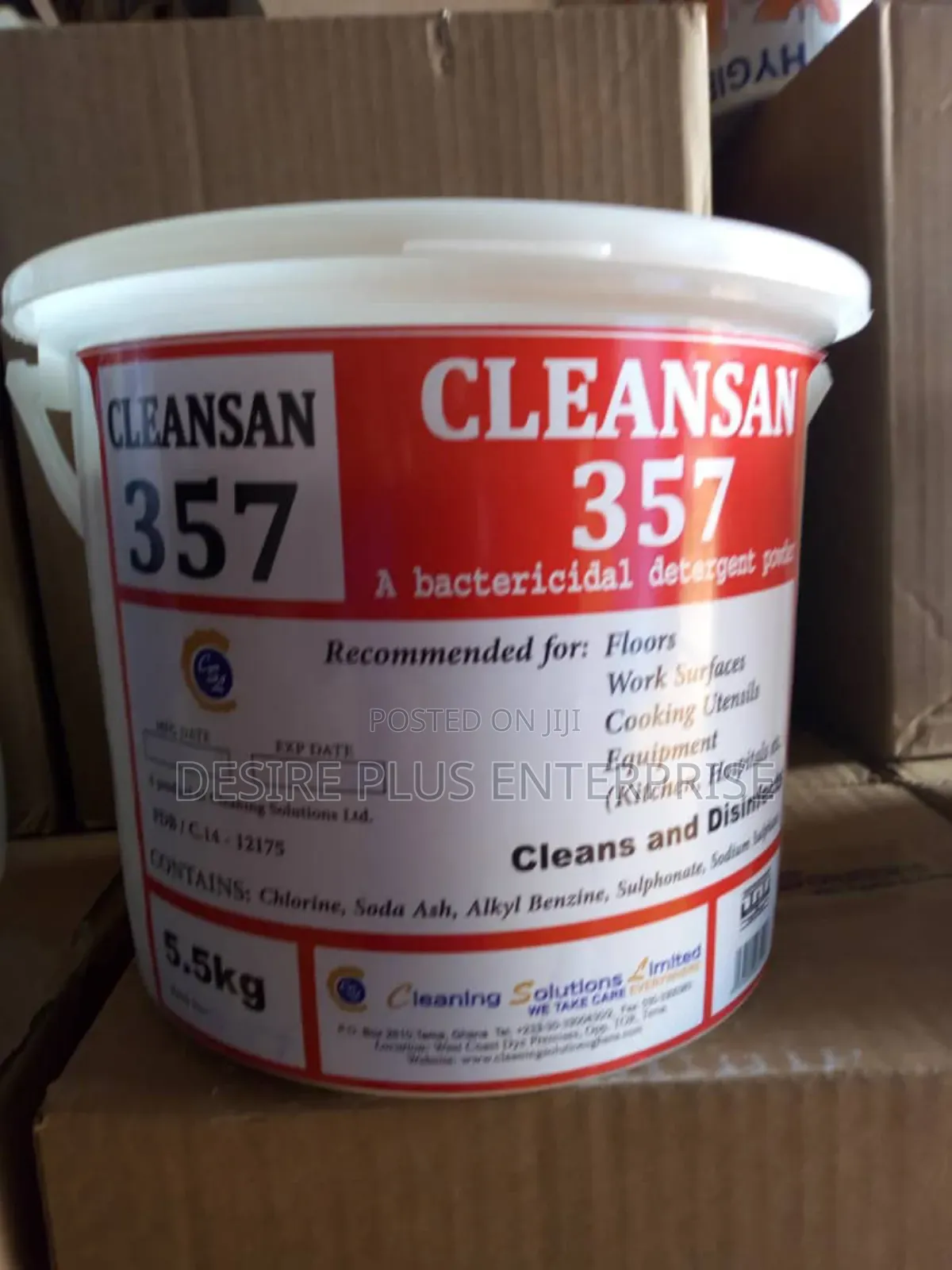 Cleansan 357 Antibacterial Sanitizer Powder