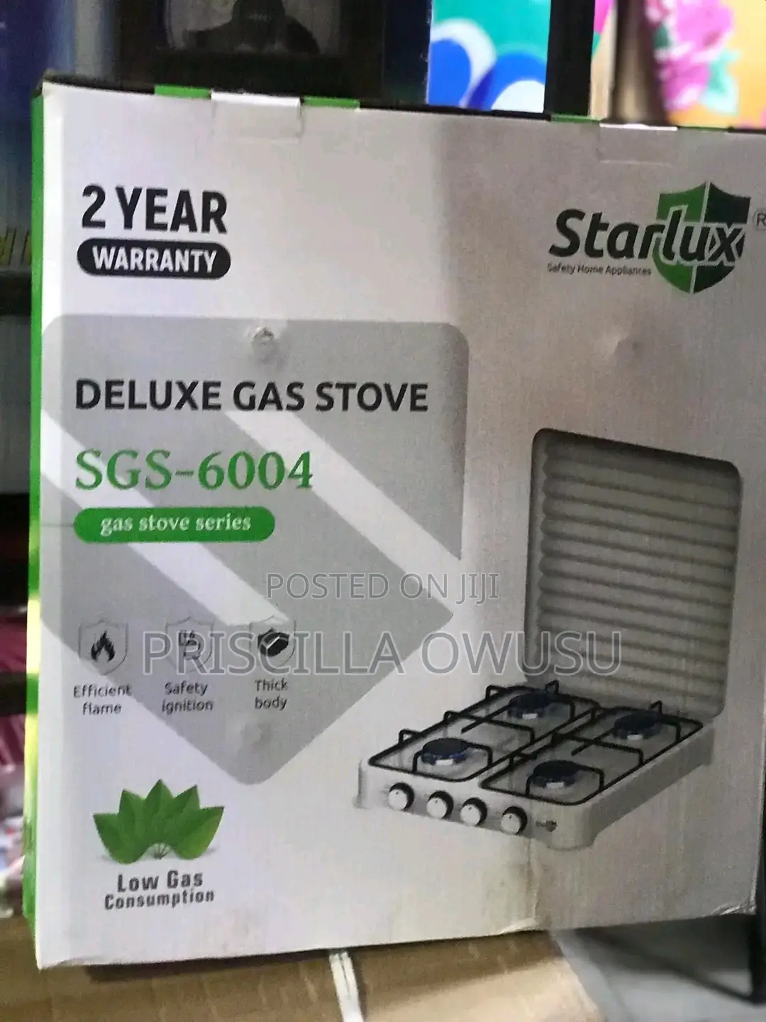 Yucel Table Top Gas Cooker
