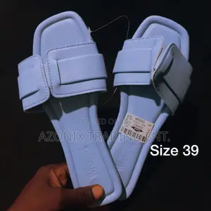 High Grade Ladies Leather Slippers