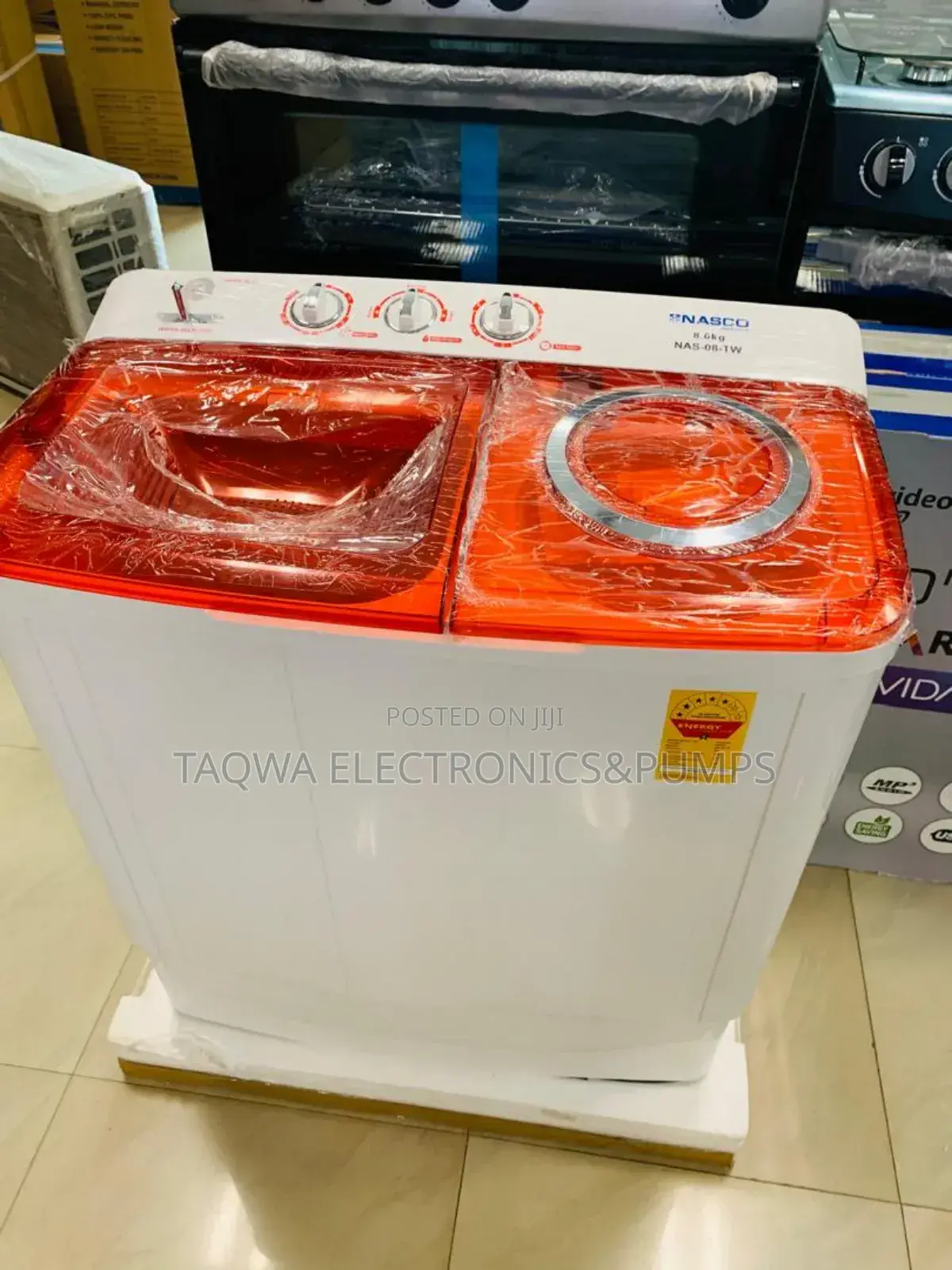 Beautifully Designed 8kg Twin Tub Nasco Washing Machine