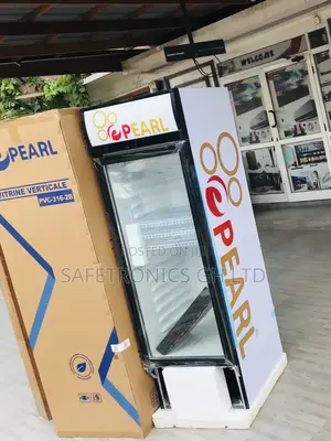 Massive Best 400L Display Glass Pearl PVC-424-2B Fridge
