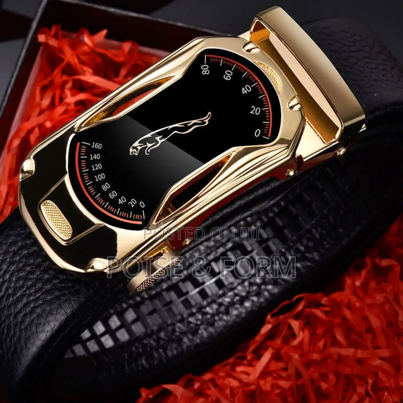 Masterfully Made: Genuine Belt Crafted From Quality Cowhide