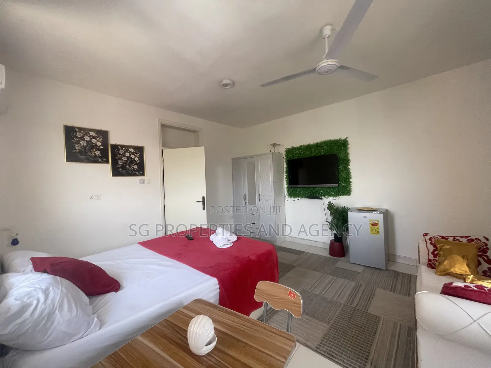 Furnished 1bdrm Apartment in Spintex for rent