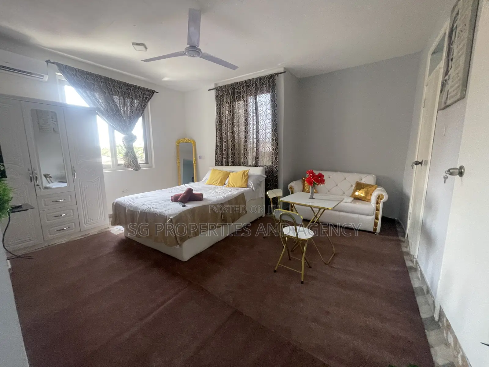 Furnished 1bdrm Apartment in Spintex for rent