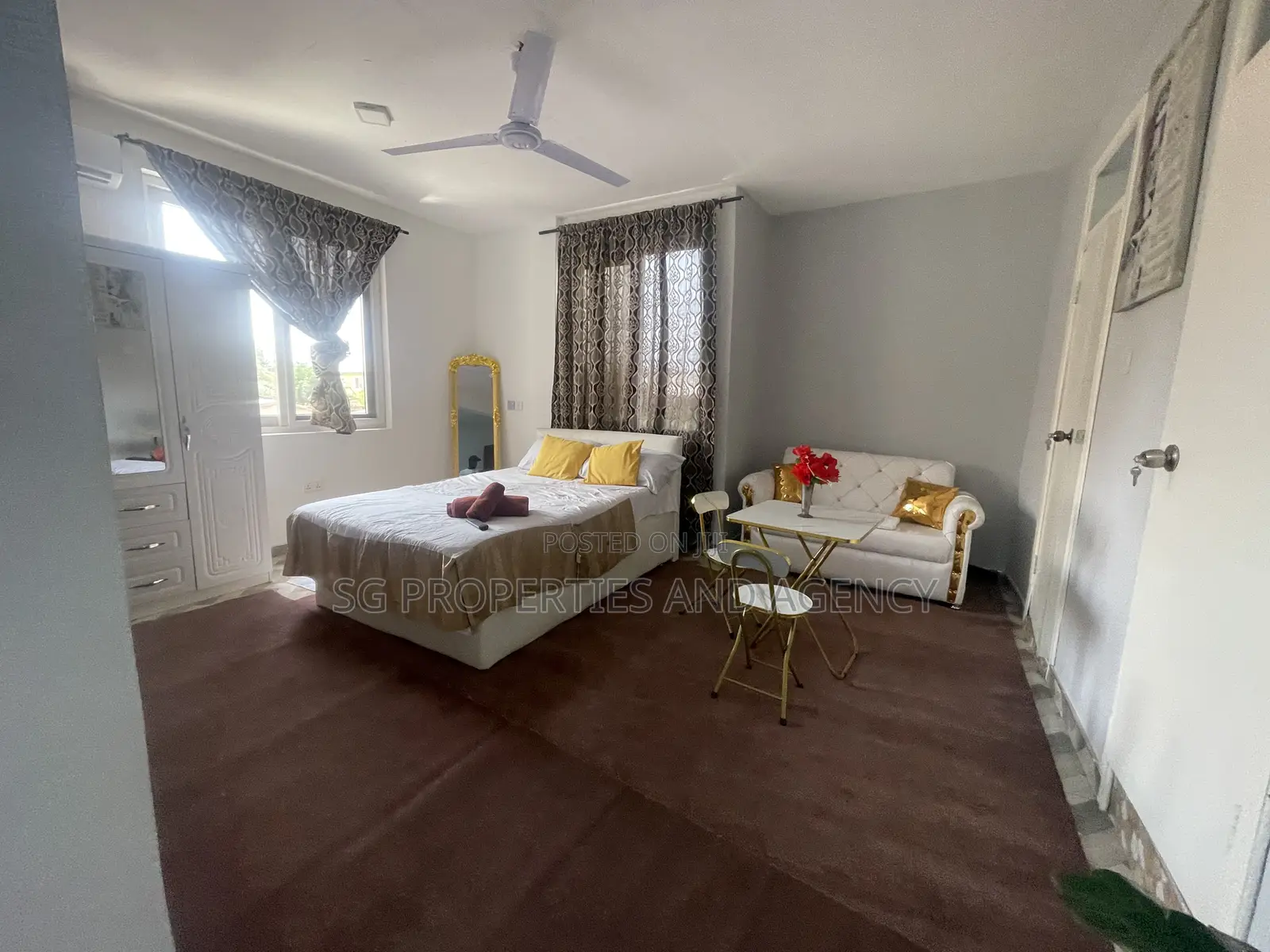 Furnished 1bdrm Apartment in Spintex for rent