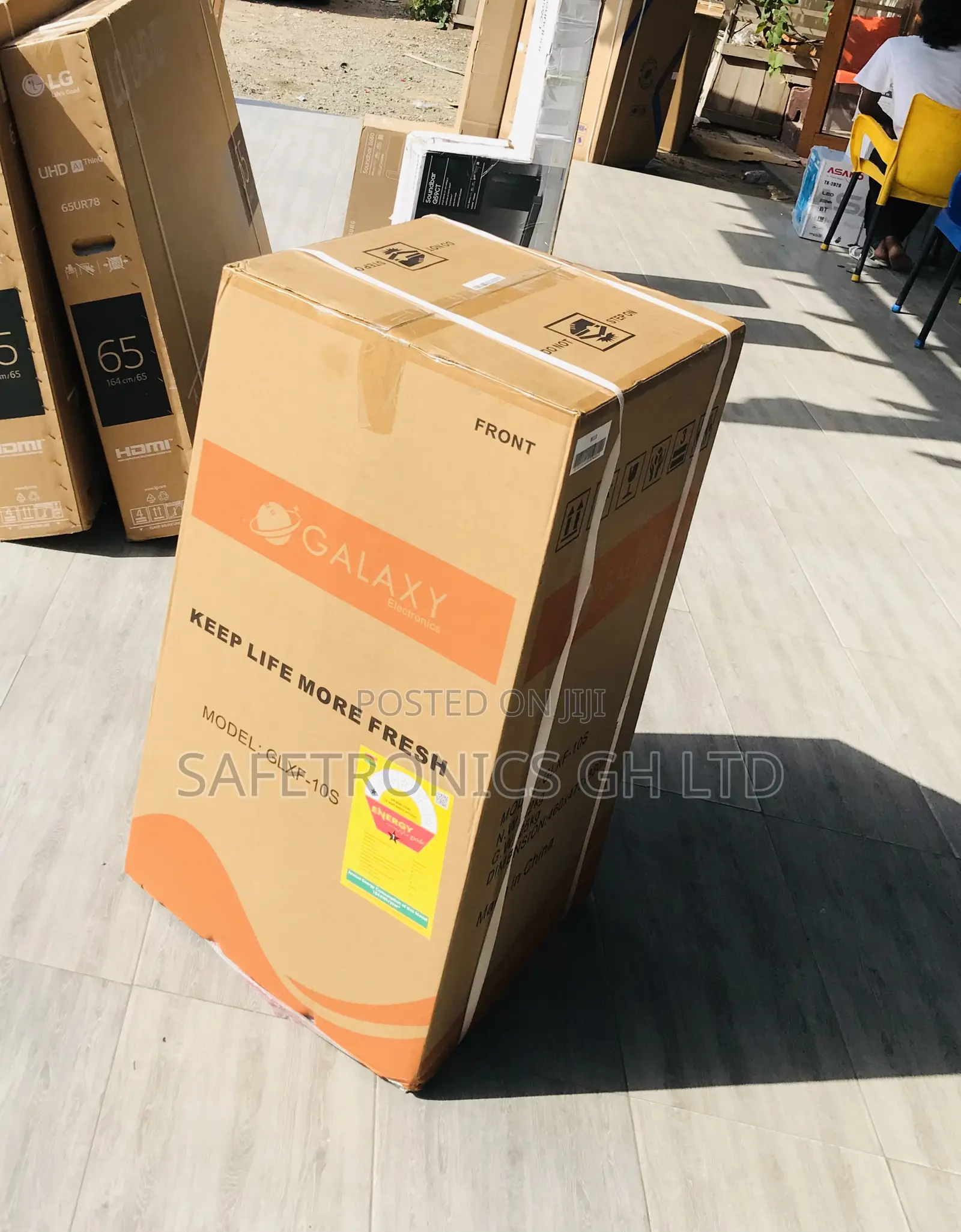 Text or Call Top Mount Galaxy 90 Liters Double Door Fridge