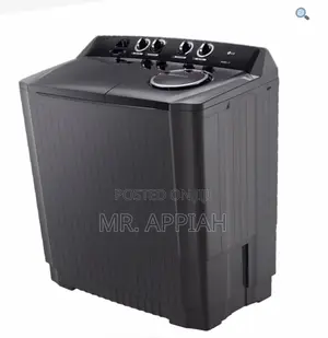 Fabulous Lg P861RONTTwin Tub Electric Washing Machine,Black