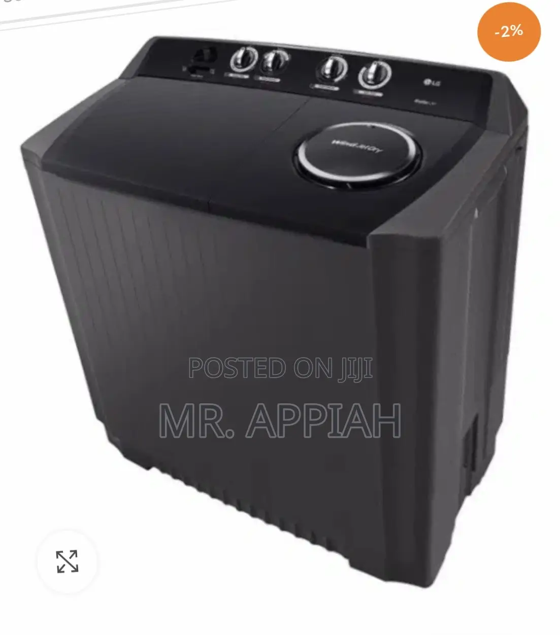 Shop Unique LG P961RONT 9kgTwintub Electric Washing Machine
