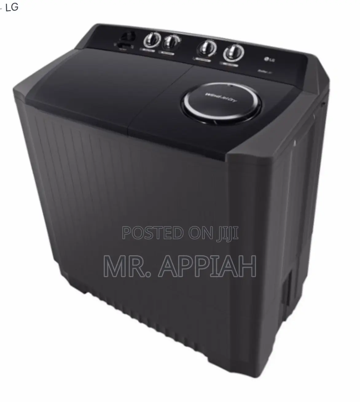 Unique in Box LG P1561RWNT 15kg Washing MACHINE(Black).