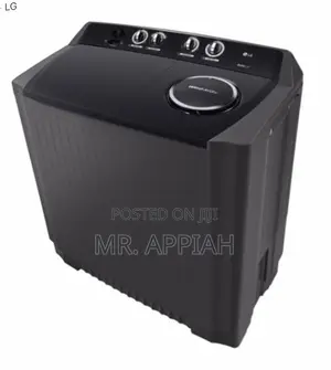 Unique in Box LG P1561RWNT 15kg Washing MACHINE(Black).