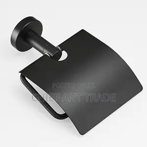 Tissue Holder. Black. 0002b