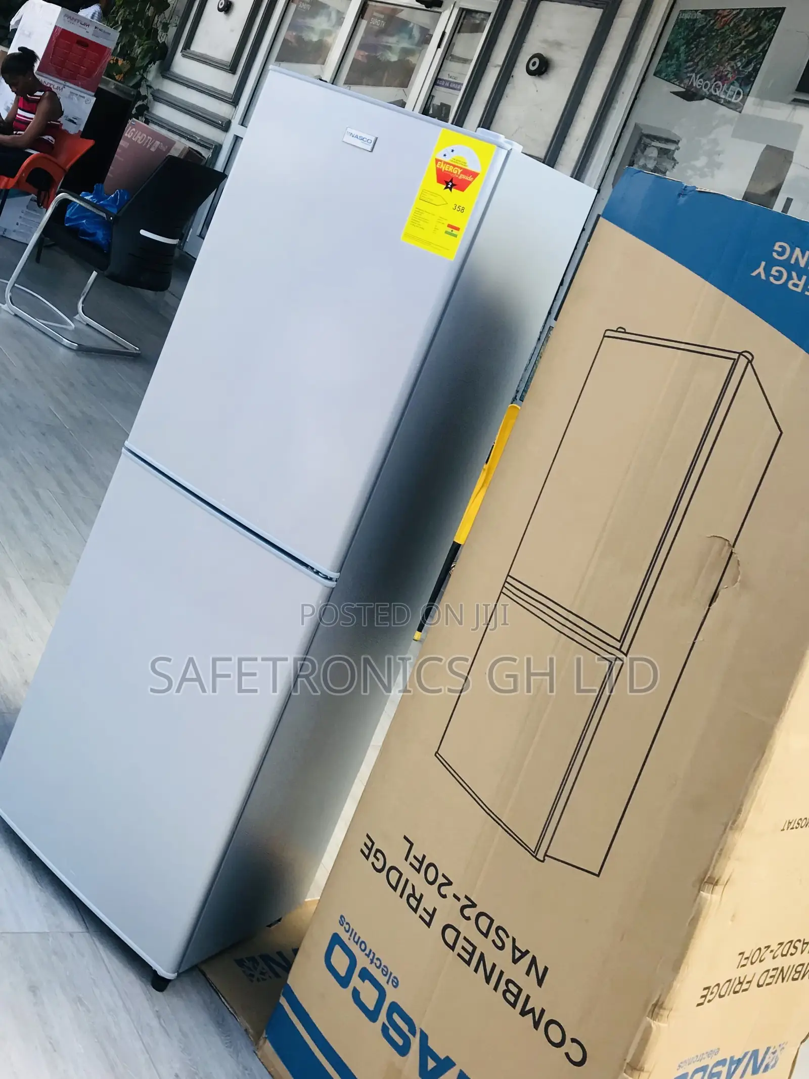 Bottom Mount Nasd2-20fl 158 Liters Double Door Nasco
