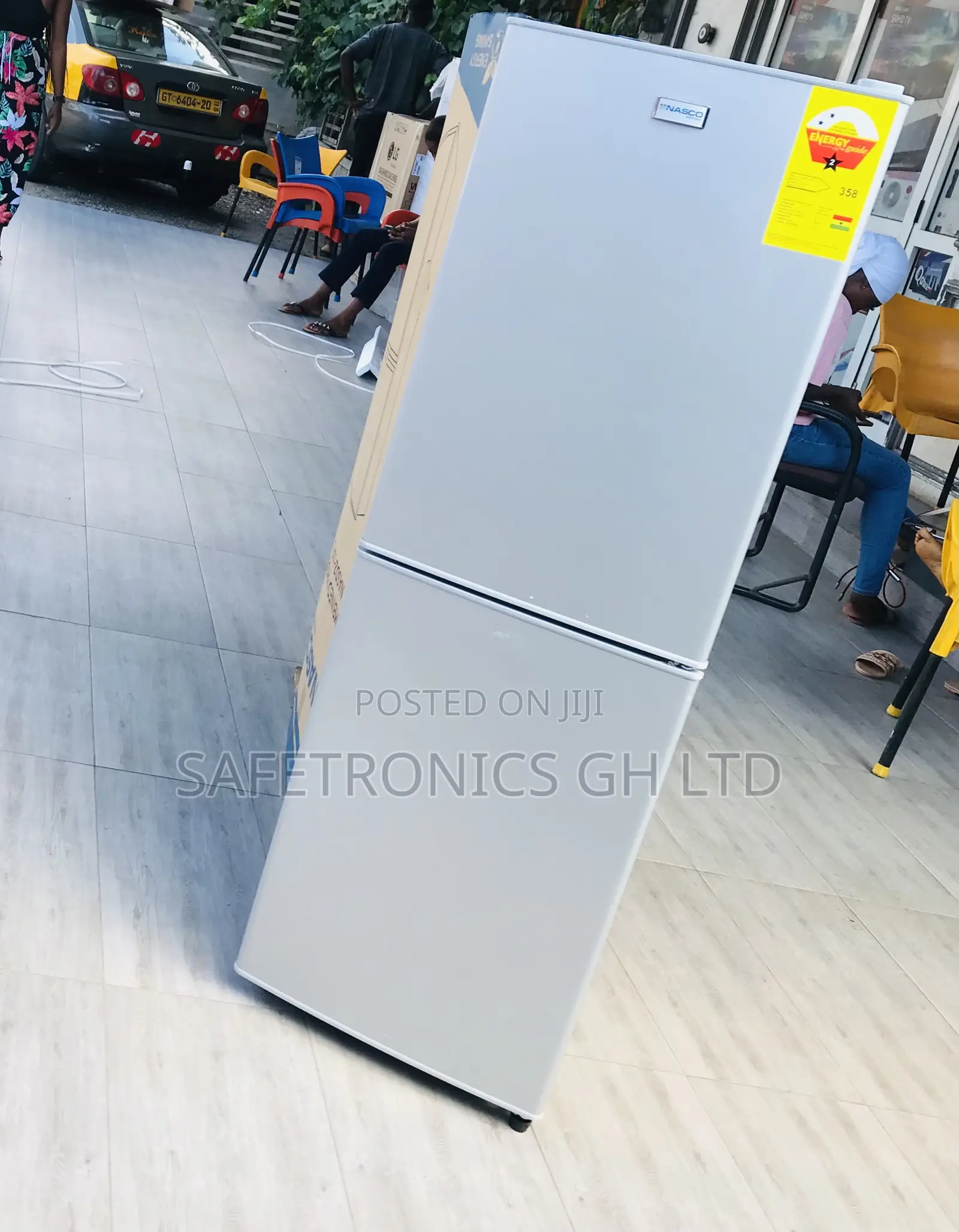 Neat Nasco Double Door Fridge Nasd2-20fl 158 Liters