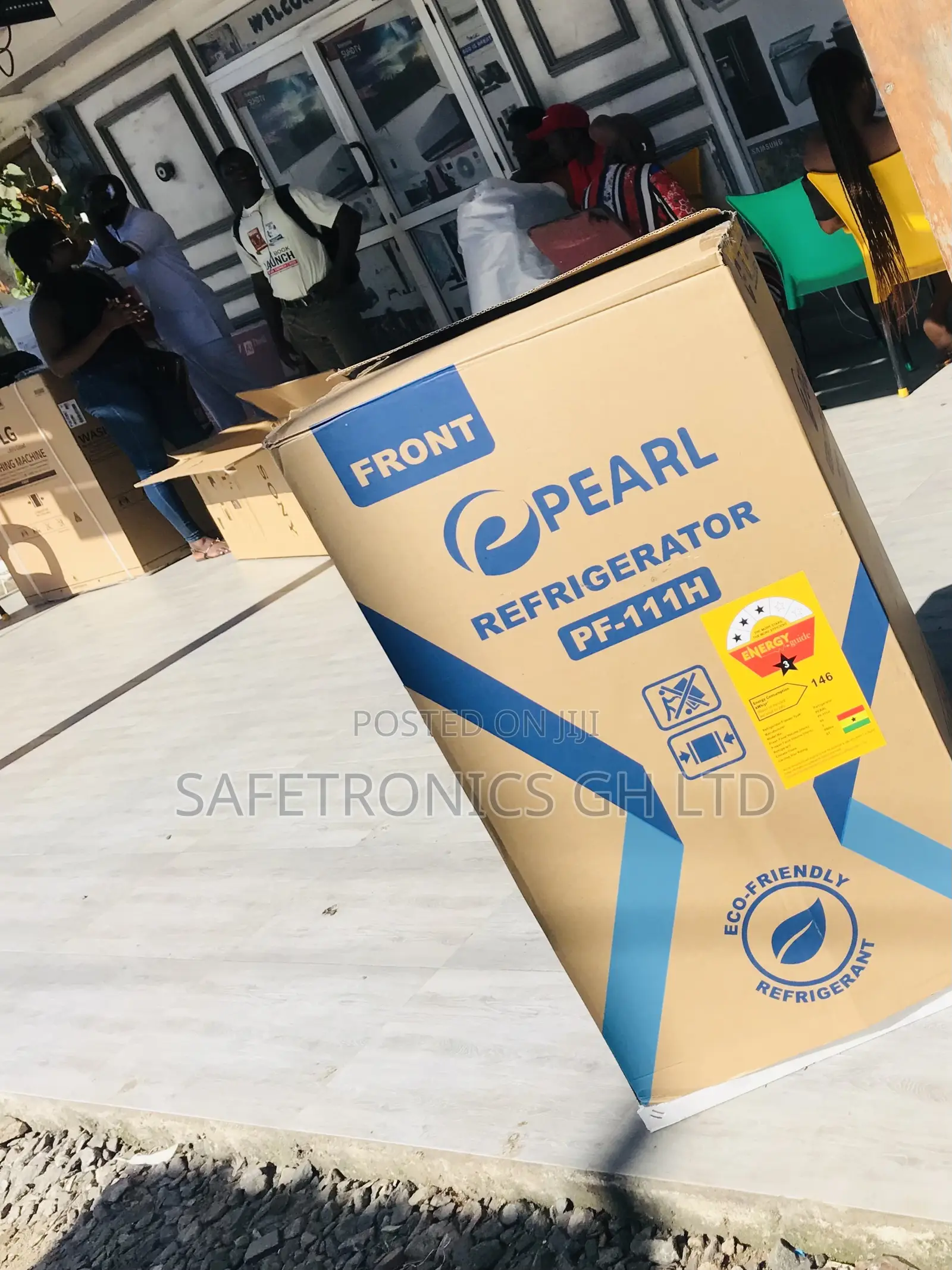 Pearl Tabletop 80 Liters Double Door Fridge