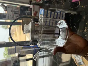Stove Top Glass Kettle With Strainer