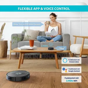 Robot Vacuums Mop, Deenkee 3000pa Strong Suction,180 Mins