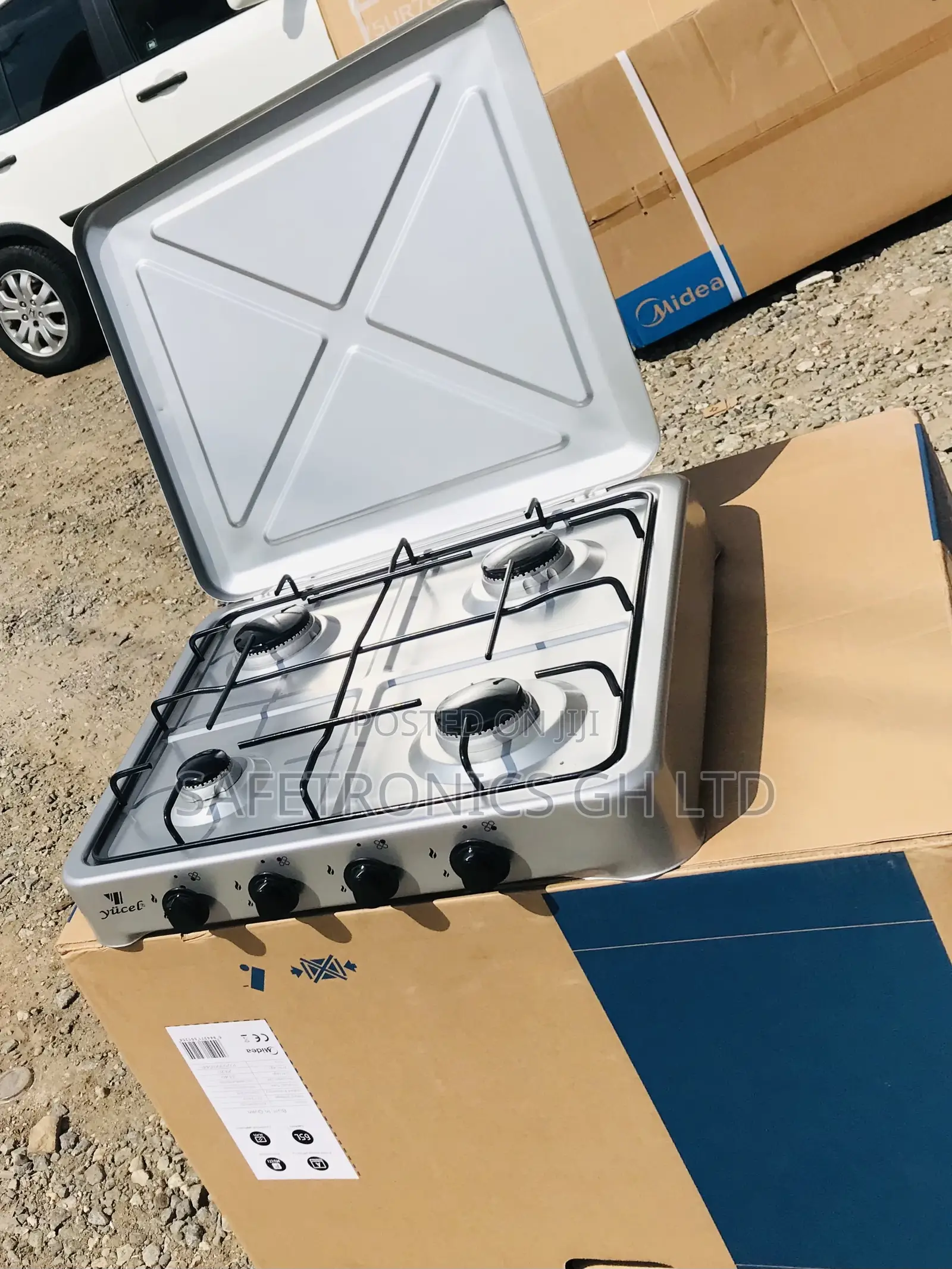 New Reliable Yucel 4 Gas Stove Tabletop