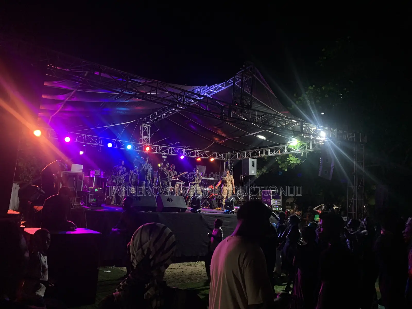 Best Stage+Top Cover Rentals in Ghana | Jaynero Stage Prod.