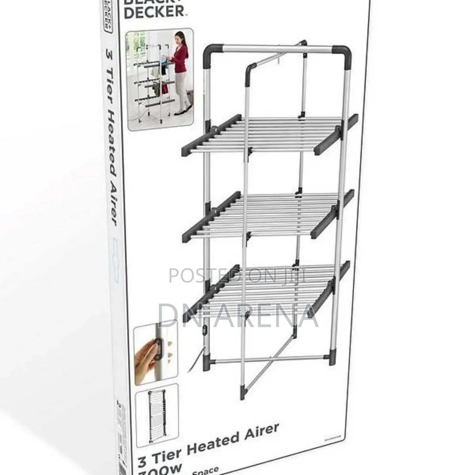 BLACK + DECKER 3-Tier Heated Electric Airer