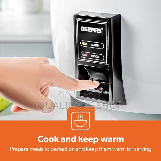 Geepas Commercial Rice Cooker 8L, 2500W
