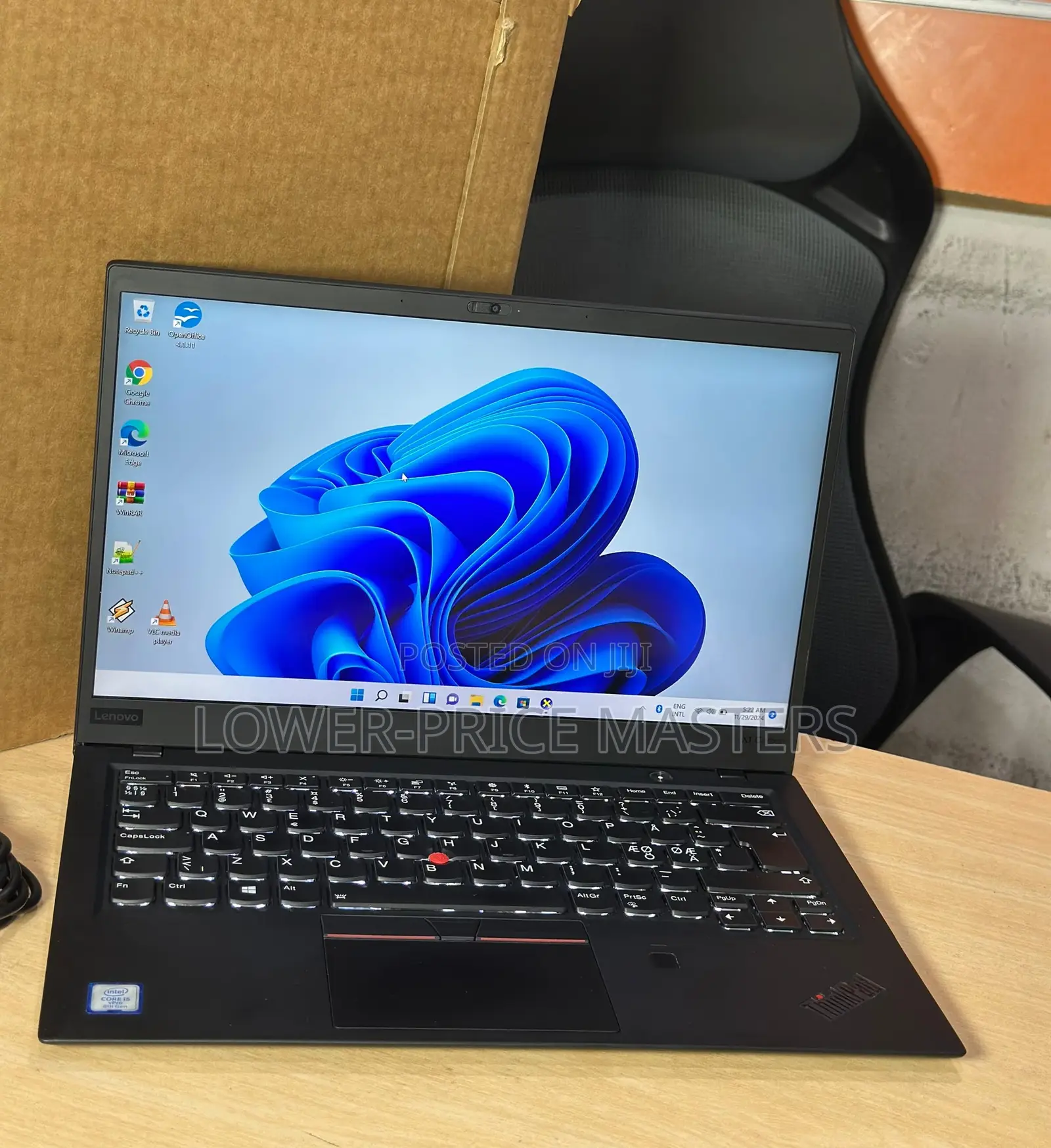 New Laptop Lenovo ThinkPad X1 Carbon 16GB Intel Core I5 SSD 256GB